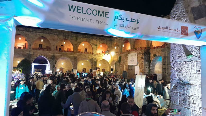 حفل إنشادي لـ"الكشاف المسلم" وموسيقي تراثي لـ"الكشاف اللبناني" في خان الإفرنج حفل إنشادي لـ"الكشاف المسلم" وموسيقي تراثي لـ"الكشاف اللبناني" في خان الإفرنج